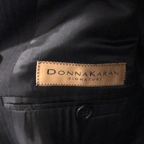Men’s Donna Karan Signature Suit Jacket 40/33 - Picture 3 of 5